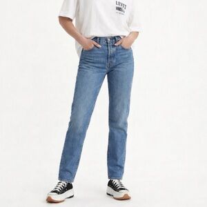 Levi’s Wedgie High Rise Straight Button Fly Jeans Size 29